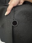 Vintage Albert Nipon Black Wool Jacquard Velvet Blazer Jacket Women’s 12 — photo 4