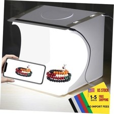 Photo Light Box 10" Portable Folding Photography Light 10 inch - 2 Light Bar