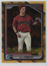 2024 Bowman Sapphire Edition Chrome Prospects Gold 43/50 Jack Hurley 14dq
