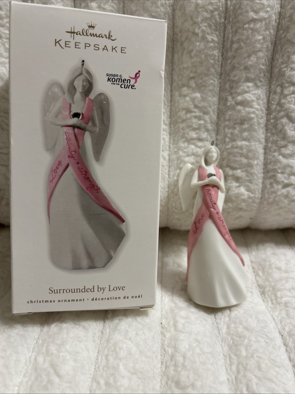 Hallmark Keepsake Ornament Susan Komen “ Surrounded by Love”