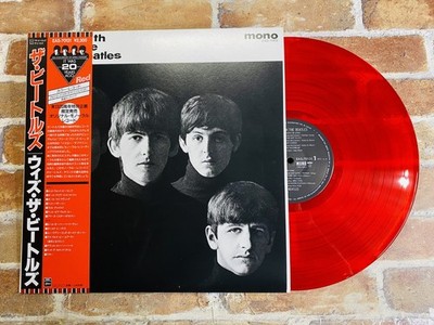 WITH THE BEATLES EAS-70131 JAPAN Limited Original MONO RED WAX w/OBI Ex DDP