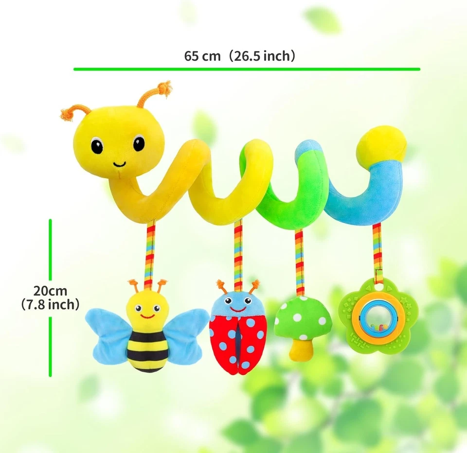 Автокресло игрушки для младенцев 0-6 месяцев модернизированная версия спираль автокресло и прогулки... - Изображение 2 из 4