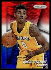 2014-15 Panini Prizm Prizms Red White and Blue PRIZM Nick Young Los Angeles