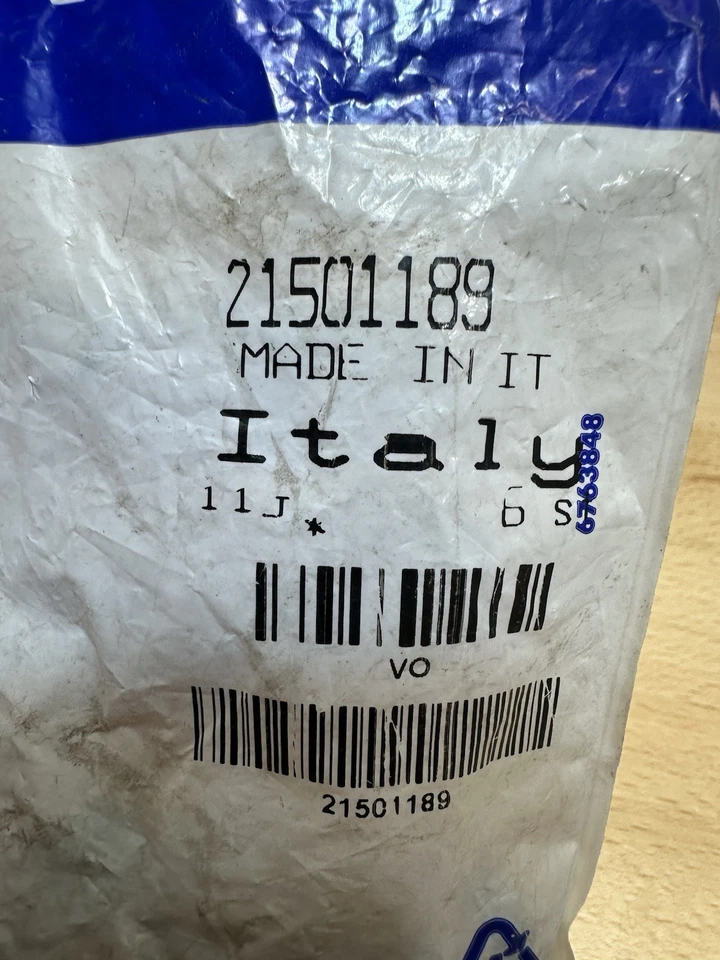 Vedação de haste de válvula Volvo genuína - 21501189 - Fabricada na Itália (6 peças) - Imagem 4 de 4