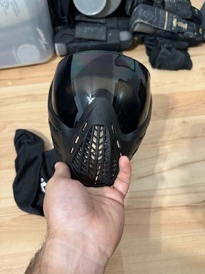 Virtue Vio Ascend Black Paintball Protective Mask with Tinted Lens