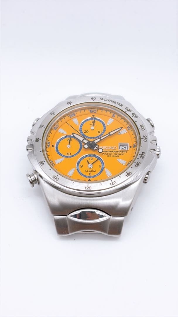 SEIKO Macchina Sportiva 7T32-6J00 ジウジアーロ SEIKO 7T32-6J00 Giugiaro Design 1996 Macchina Sportiv… - Gem