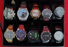 10 NEW Men's Watches CLOSEOUT OVERSTOCK CLEARANCE DEAL Men Watch Lot IPHONE 47