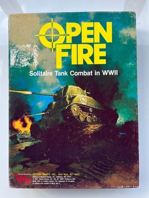 Offenes Feuer, Solitär Panzerkampf im 2. Weltkrieg von Victory Games