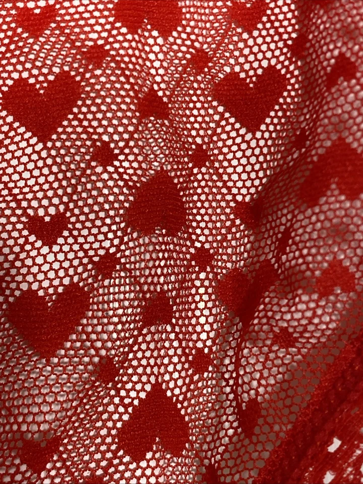 Frederick’s of Hollywood LADIES’ MAREE RED HEARTS BIKINI PANTY Size XL NEW NWT - Image 3 of 4