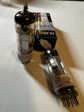 2-Ruby EL84Y Matched Pair Tubes