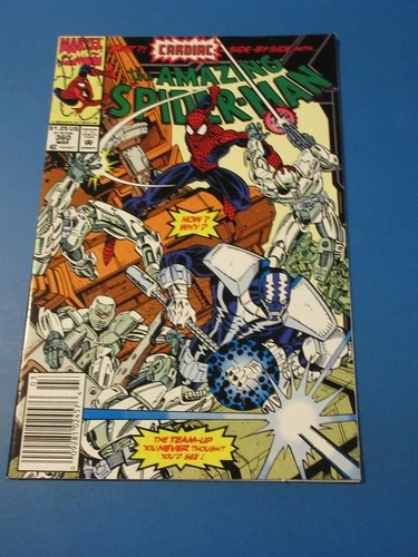 Amazing Spider-man #360 Newsstand 1st Carnage Cameo VF+ Beauty Wow