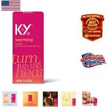 Sensational Warming Liquid Lube, 1 Fl Oz - Doctor Recommended for Couples