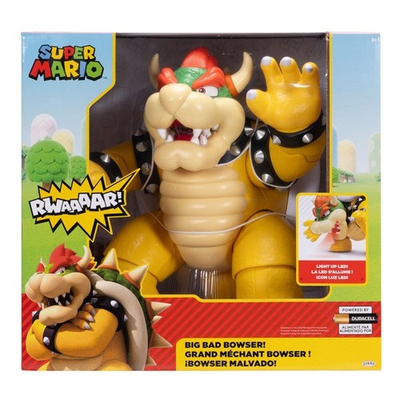 #ad Super Mario 12 inch Bowser Figure 15 Sounds Music amp; 13 Points of Articulation $89.98