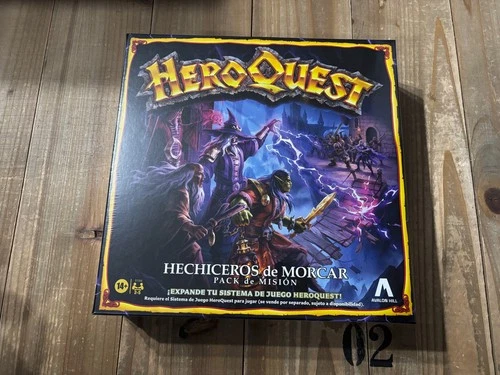 Game Table - Heroquest: The Wizards Of Morcar - Hasbro Edition IN Spanish