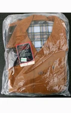 Vtg Black Sheep Large Field-Tuff Duck Washable Hunting Coat - LARGE - NOS