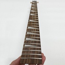25.5 inch scale length, 24-fret electric guitar neck, maple with rosewood finger