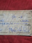 Mark Hamill  Signed Check Autograph  Signed Bank Check Authentic  — photo 5