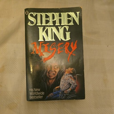 Misery by Stephen King (1988, Paperback Vintage, Horror) Vintage edition