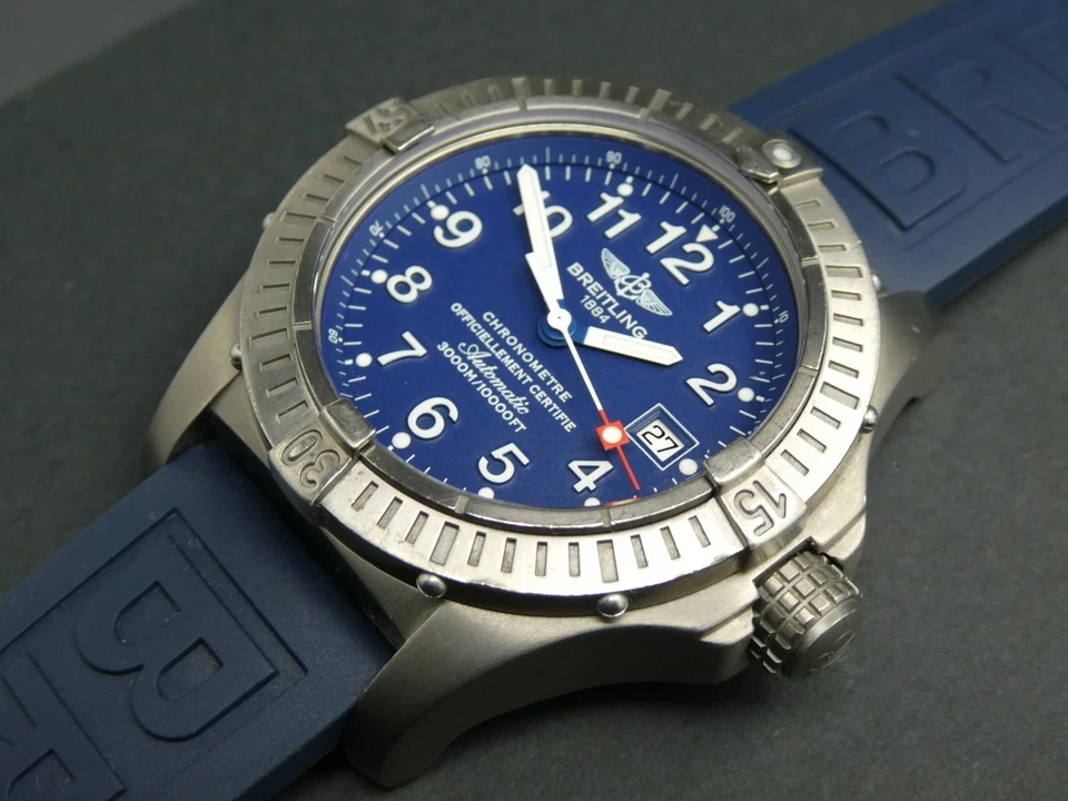 Breitling Avenger Seawolf E17370 Titanium 3000m - Image 4 of 4