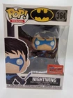 Funko Pop! DC Heroes Batman #364 Nightwing NYCC Exclusive Con Sticker