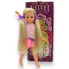 Vintage Ideal VELVET Movin Groovin Doll 1968 Blonde Growing Hair Outfit Box 60s
