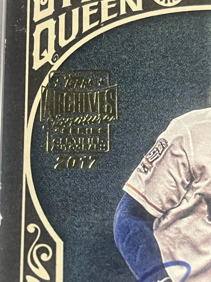 Carlos Correa 2015 Topps Gypsy Queen 2017 Archives Signature Series Auto RC 1/1 - Image 3 of 4