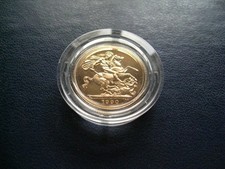 1990 Elizabeth II Proof Gold Full-Sovereign with box and certificate S.SC2