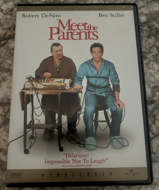 Meet the Parents (DVD 2000 Comedy). Ben Stiller Teri Polo Robert DeNiro 
