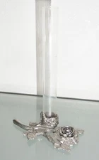 VINTAGE ART DECO BUD VASE BEAUTIFUL ROSES DESIGN