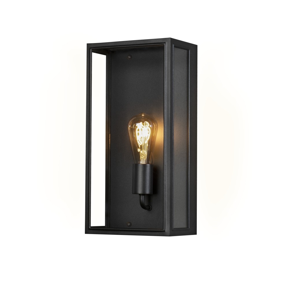 Konstsmide Wandleuchte gross Carpi, schwarz, mit E27 Sockel (7349-750) - Bild 2