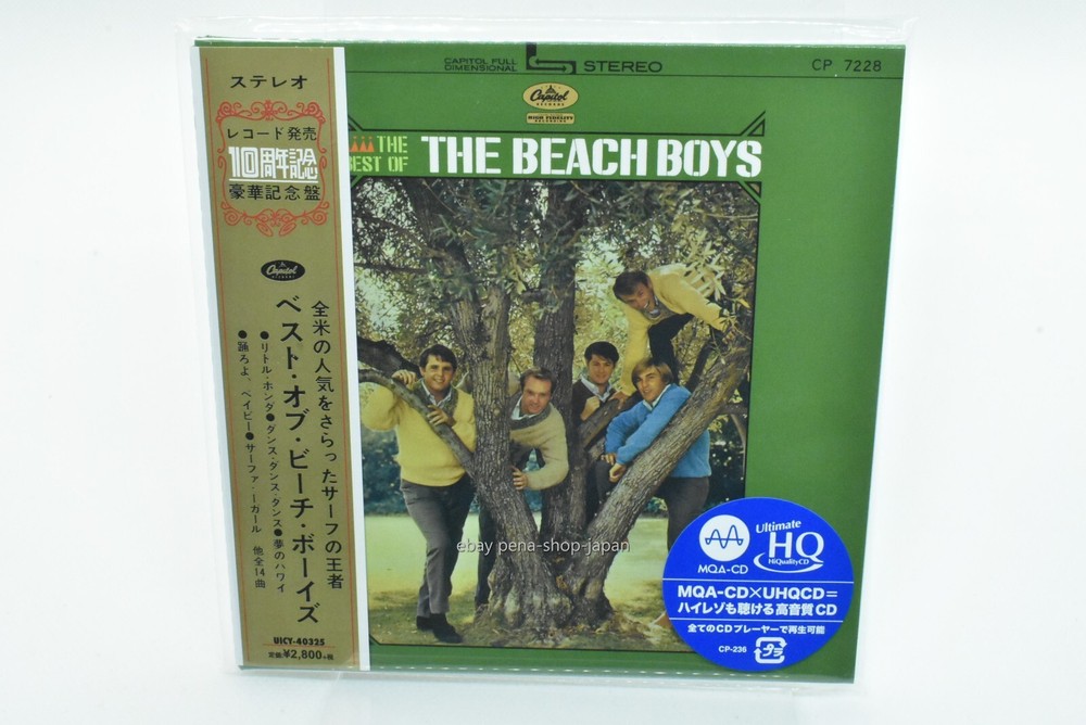 The Beach Boys-The Best Of The Beach Boys-MQA UHQCD Paper Sleeve Ltd/Ed OBI