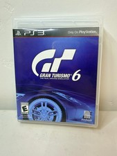 Gran Turismo 6 PlayStation 3 PS3 Disc & Case Tested Racing Video Game
