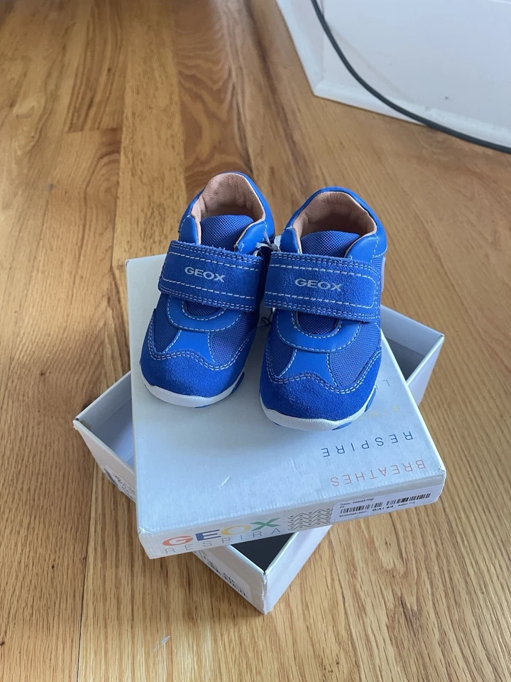 ZAPATOS GEOX RESPIRA B BALU NUEVOS EN CAJA TALLA 4.5 Foto 2 de 4