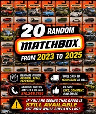Unopened Matchbox Lot of 20 Diecast Cars