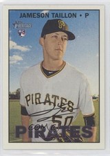 2016 Topps Heritage High Number Color Swap Variation Jameson Taillon #630 1b3