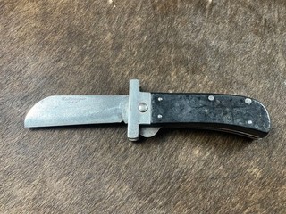 WWII Era US Army Air Corps Cattaraugus Cut Down Folding Pilot Survival Machete