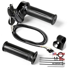 Full Twist Throttle with Key Lock for 48V 60V EBike with LED Display Standard