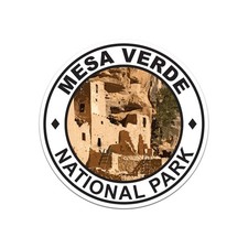 Mesa Verde National Park Sticker Decal