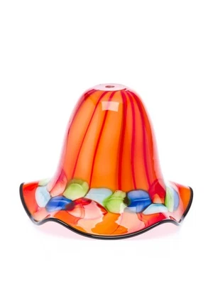 Naranja pantalla de cristal de Murano de pantalla pantalla de lámpara lámpara - Imagen 1 de 4