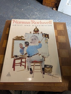 Norman Rockwell Artist and Illustrator Abrams Signed Bookplate 