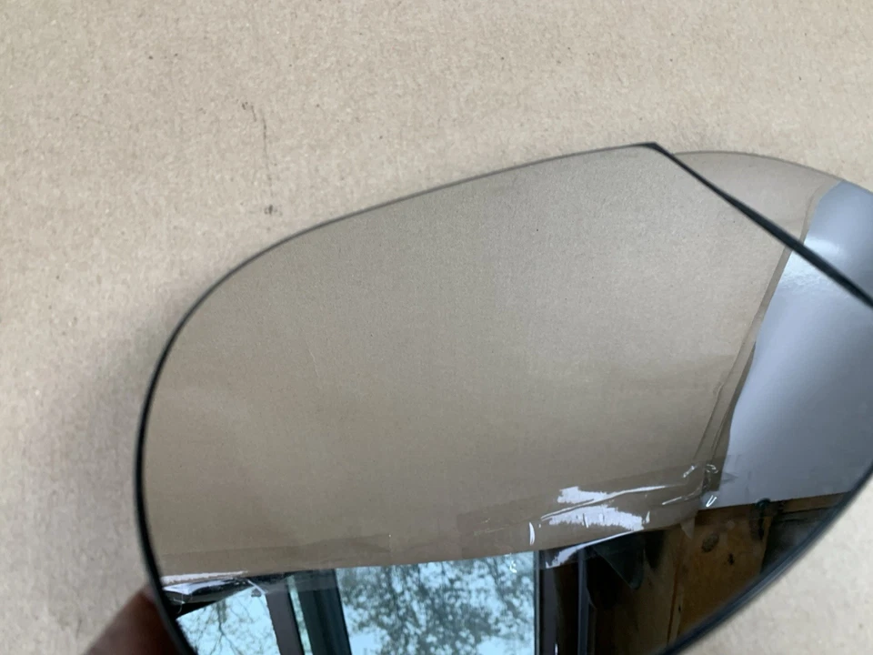 2012-2017 Fiat 500 Left Driver Side Heated Mirror Glass Blind Spot OEM - Image 3 of 4