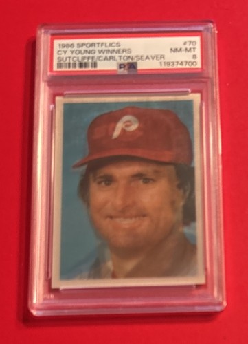 1986 Sutcliffe, Carlton, Seaver #70