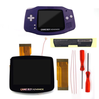 HD V5 Laminated Drop in 3.0'' 720x480 Retro Pixel LCD With Custom Shell For GBA