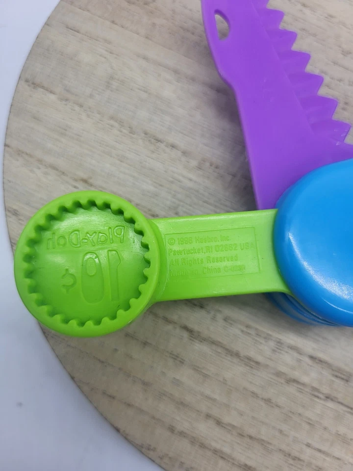 NAVAJA SUIZA/MULTIH VINTAGE 1998 PLAY-DOH FUN CUTTER DE PLAYSKOOL Foto 3 de 3