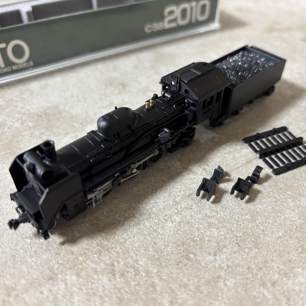 KATO N gauge C58 2010 model railroad steam locomotive used japan