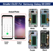 Smaller OLED For Samsung Galaxy S8 G950 Touch Screen Display LCD Digitizer Parts