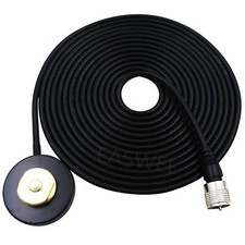 Mount Magnetic Base For Car Taxi Mobile Radio UHF VHF Antenna RG-58U Cable N