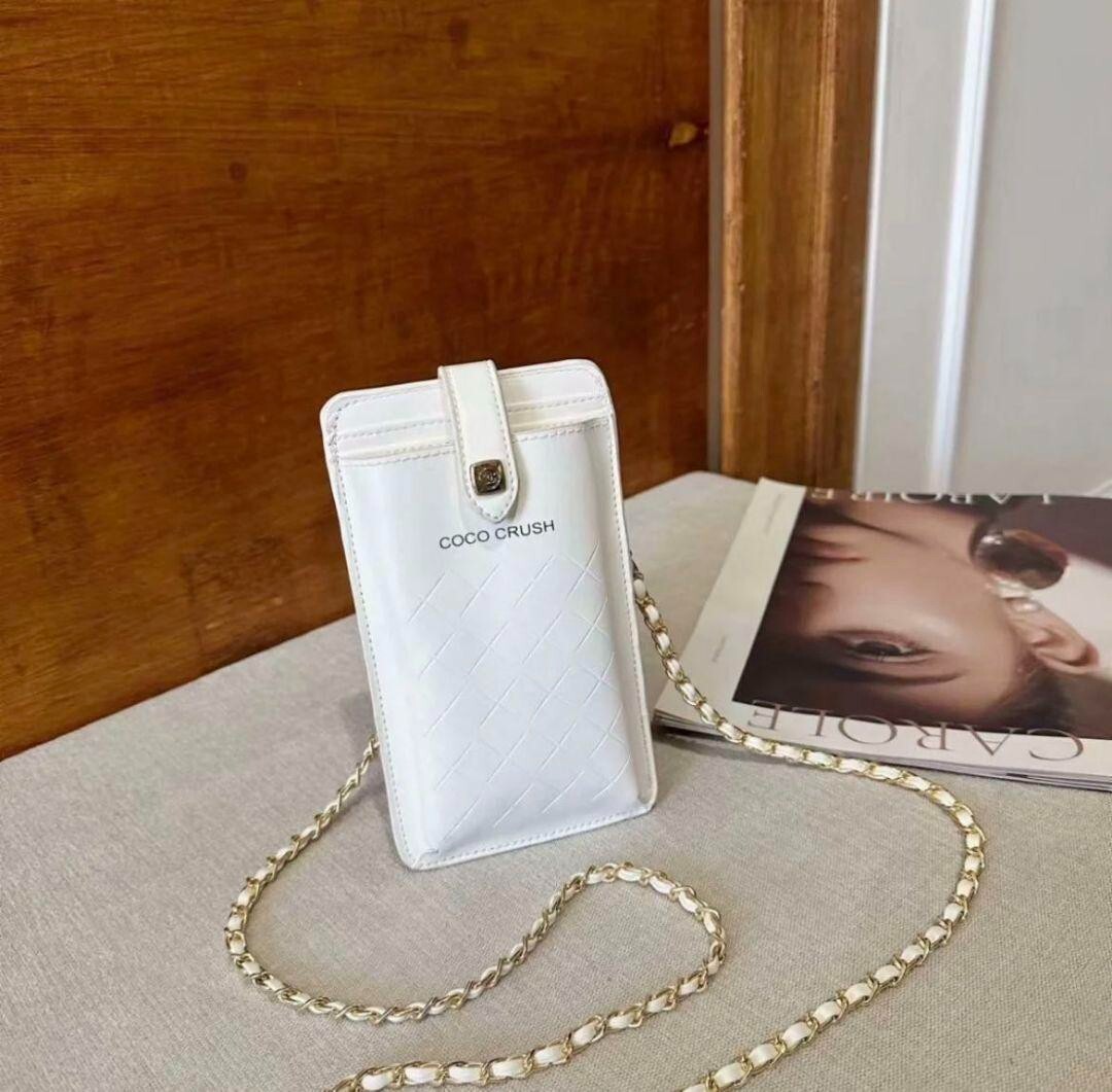 Chanel Coco Crush Novelty Smartphone Shoulder Case | Synthetic