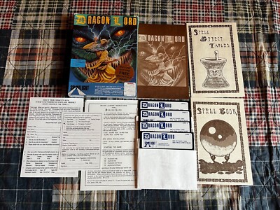Dragon Lord IBM PC Tandy 1000 Spotlight Software 1990 Cinemaware Game Complete