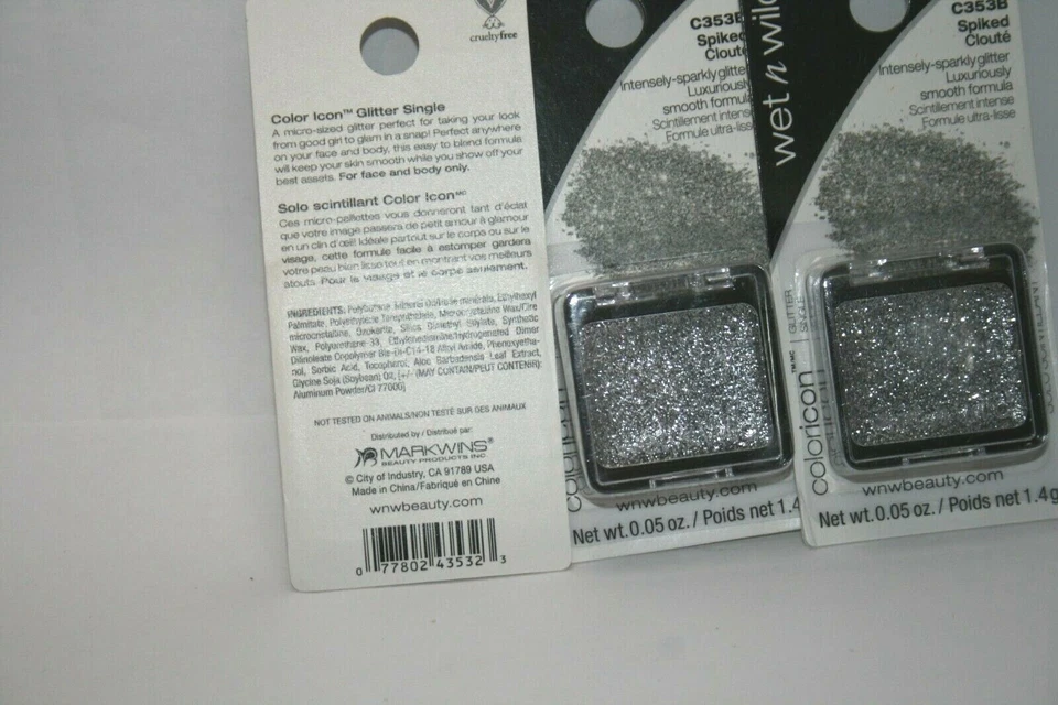 WET N WILD  EYE SHADOW c353b spiked    lot of 3 - Image 2 of 2